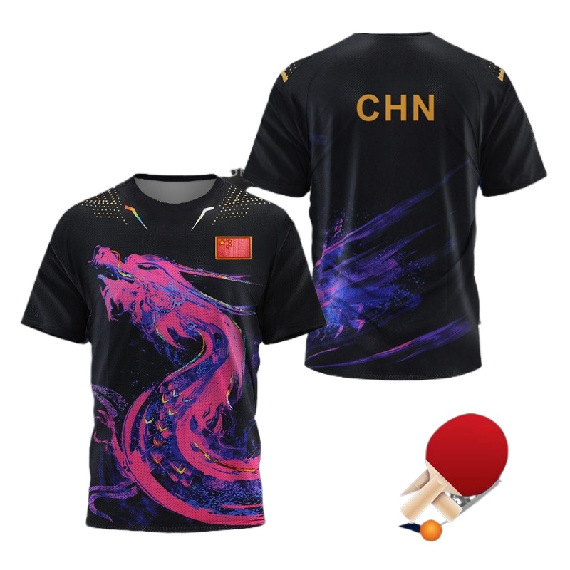 Футболка для настольного тенни – обзор и цена Table Tennis Zhang Jike